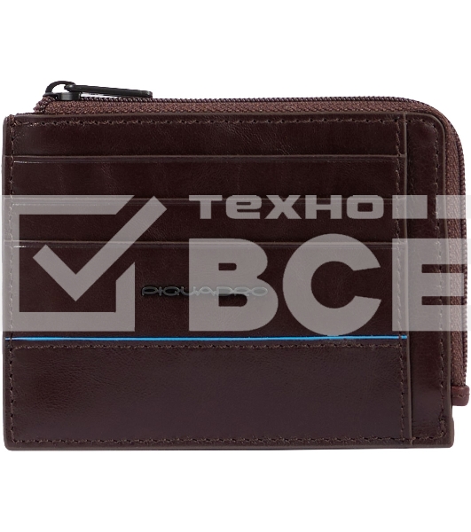 Кошелек мужской Piquadro Blue Square Revamp PP4822B2VR/MO, натур.кожа, красное дерево