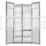 Холодильник Maunfeld MFF191NFPW белый двухкамерный 365/241л морозилка сбоку, Total NoFrost, Side-by-Side, фото6
