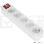 Сетевой фильтр 5bites SP5W-330 5S, 3x1.5мм2, 16A, ABS, 3M, белый, фото3