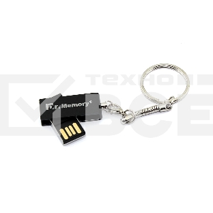 Флеш диск USB Dr. Memory 005 4Гб, USB 2.0, серебристый