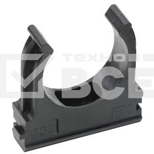 Держатель с защёлкой Iek CTA10D-CF32-K02-050  CF32 IEK черный