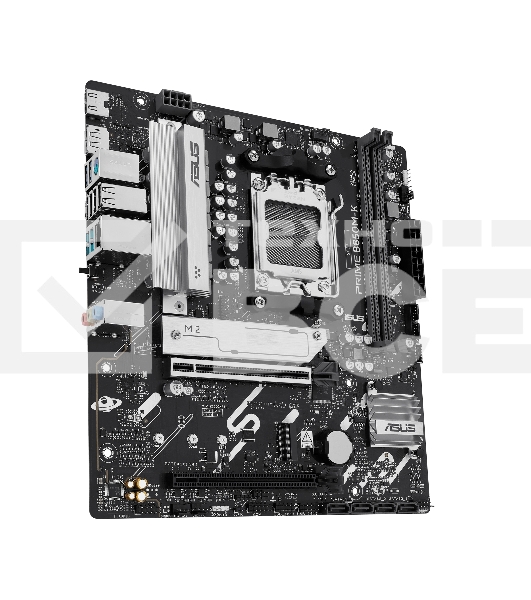 Материнская плата ASUS PRIME B850M-K, AM5, AMD B850, 2xDDR5, 4xSATA, 2xM.2, 1xPCIe 5.0 x16, 1xPCIe 4.0 x8, 1xDP, 1xHDMI, 1x2.5Gb LAN, 2xUSB-A 10Gbps, 2xUSB-A 5Gbps, 4xUSB-A 2.0, 1xPS/2, 3x3.5 мм, 7.1, mATX