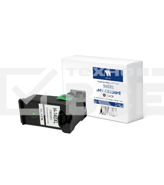 Картридж струйный NVPrint 140XL (NV-CB336HE) черный для HP PS C4283/C5283/D5363/J5783/D4263 (25 мл) совместимый