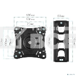 Кронштейн для телевизора Arm Media LCD-205 черный 14