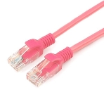 Патч-корд UTP Cablexpert cat.5e, 3м, литой, многожильный, розовый, фото5