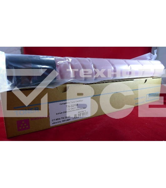 Картридж лазерный ELP TN-321M пурпурный (25000 стр. туба, 510 гр.) для Konica-Minolta bizhub C224/224e/284/284e/364/364e