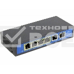 Коммутатор PoE 4 порта 10/100Mbps SWP-7504POE/2P 4xPoE+1xUplink RJ45, IEEE 802.3af, мощность 15.4 Вт на порт, БП 52В/1.25А, настенный крепеж в ком, фото2