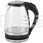 Чайник электрический Energy E-279 стеклянный,1.5 л,черный (в уп. 6 шт), фото 1
