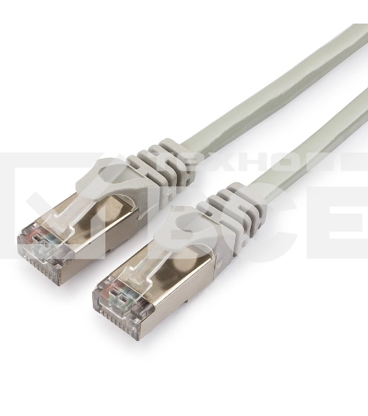 Патч-корд FTP Cablexpert кат.6, 1м, литой, многожильный (серый)