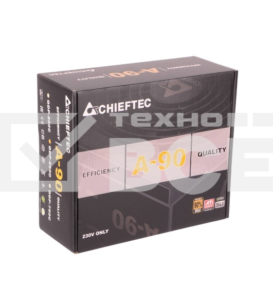 Блок питания Chieftec GDP-650C, 650Вт, 140мм, черный