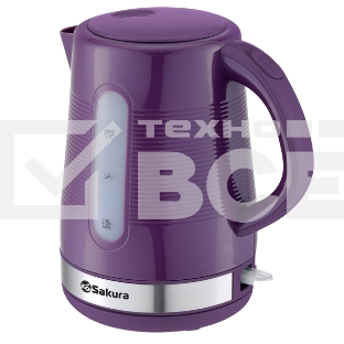 Чайник электрический Sakura SA-2343P (1.7) фиолет д