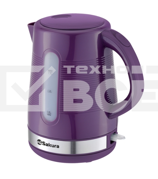 Чайник электрический Sakura SA-2343P (1.7) фиолет д