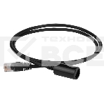 Удлинитель патч-корда UTP кат.5E, розетка RJ45 - вилка RJ-45, 1.0 м, серый, фото 1