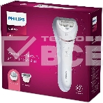Эпилятор Philips 2 скорости, широкая головка, Wet&Dry, беспроводной, opti light, 6 аксессуаров, фото2