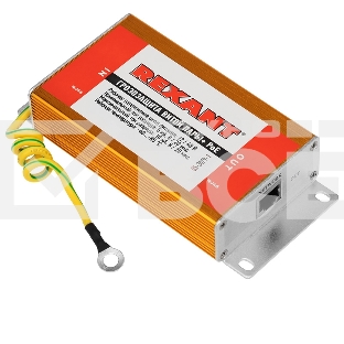Коннектор Rexant (05-3079-1) Грозозащита витой пары разъем RJ45 с PoE