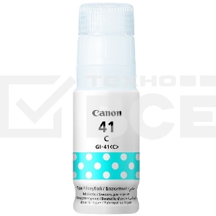 Чернила Canon GI-41 C голубой (70 мл) для Canon Pixma G1420/G2420/G3420/G2460/G3460