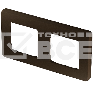 Рамка 2 поста бронза Inspiria