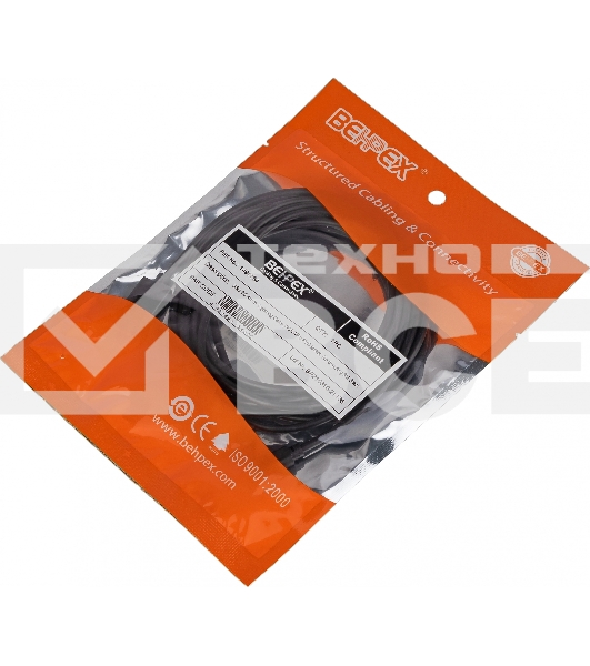 Кабель USB (m)-Lightning (m) 3м черный