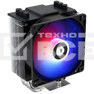 Кулер ID-COOLING SE-903-XT черный 92мм алюминий+медь 2200rpm 26db 4-pin 130w 123мм