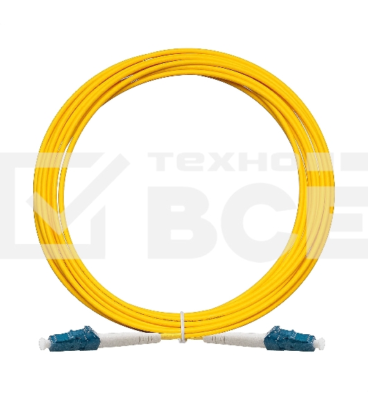Патч-корд волоконно-оптический ExeGate FC-S-9-LC-LC-10M-LSZH (Шнур ВО SM 9/125 (OS2/G.652.D), LC/UPC-LC/UPC, Simplex, LSZH, 10м)