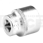 Головка торцевая, 30 мм, 12-гранная, CrV, под квадрат 1/2