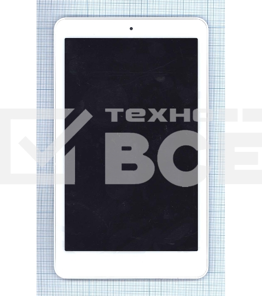 Модуль (матрица + тачскрин) для Acer Iconia Tab A1-860 белый с рамкой
