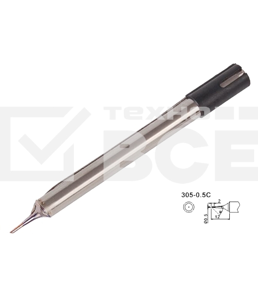 Жало для паяльника Quick 3034-0,5C