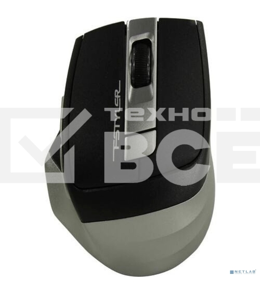 Мышь беспроводная A4Tech Fstyler FB35 серый, 2000 dpi, радиоканал, Bluetooth, USB, кнопки - 6