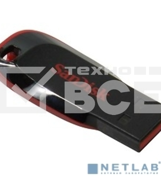Флеш диск 128GB SanDisk CZ50 Cruzer Blade, USB 2.0
