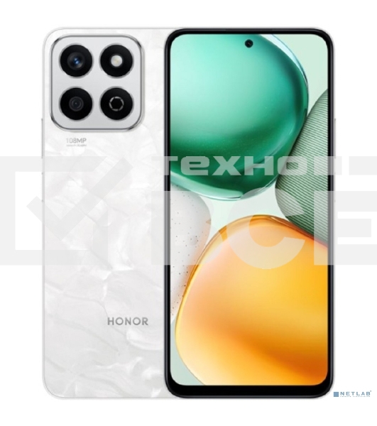 Смартфон Honor X7c, 6/128Gb, белый