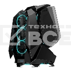Корпус без блока питания JONSBO MOD-5, Full-Tower, TG, no fans, 2xUSB-A 3.0 + 1xUSB-C 3.2, ATX, mATX, mITX Black, фото8