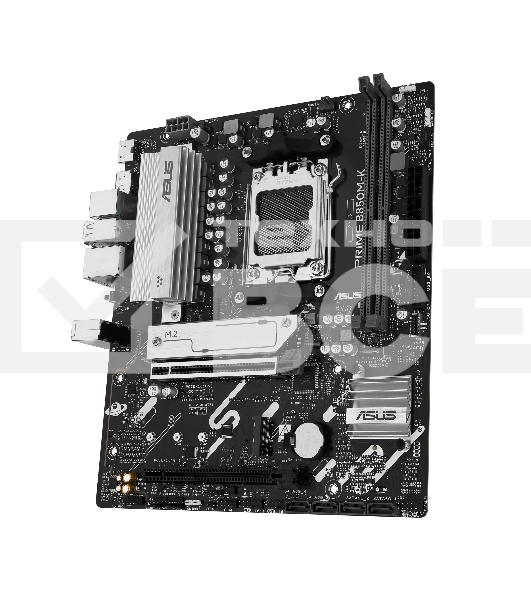 Материнская плата ASUS PRIME B850M-K, AM5, AMD B850, 2xDDR5, 4xSATA, 2xM.2, 1xPCIe 5.0 x16, 1xPCIe 4.0 x8, 1xDP, 1xHDMI, 1x2.5Gb LAN, 2xUSB-A 10Gbps, 2xUSB-A 5Gbps, 4xUSB-A 2.0, 1xPS/2, 3x3.5 мм, 7.1, mATX