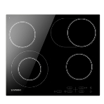 Встраиваемая электрическая варочная панель Samsung NZ64T3516AK/WT, 55 х 575 х 505 мм, стеклокерамика, скошенный край, черный, фото6