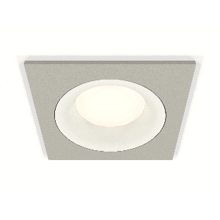 Комплект встраиваемого светильника Ambrella light XC7633001 SGR/SWH серый песок/белый песок MR16 GU5.3 (C7633, N7010)