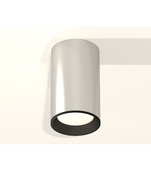 Светильник Ambrella Light XS6325001 PSL/SBK серебро полированное/черный песок MR16 GU5.3 (C6325, N6102)