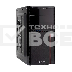 Корпус Exegate EX277435RUS Minitower MA-371X Black, mATX UN400, 120мм 2*USB+2*USB3.0, Audio, фото 1