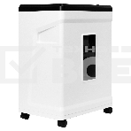 Шредер ГЕЛЕОС УМ26-2, (DIN P-2), полоса 3,9мм, 17-21 лист (70г/м2), CD/пл.карты/скрепки/скобы, 26 литров, фото9