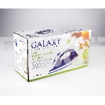 Утюг Galaxy Line GL 6121, синий, паровой, 1600 Вт, керамическое покрытие подошвы, указатель максимального уровня воды, индикатор нагрева, вертикальное отпаривание, паровой удар, функция увлажнения, защита от перегрева, резервуар для воды 470 мл, подача па, фото10