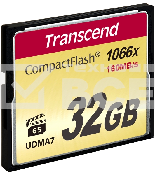 Флеш карта CF 32Gb Transcend TS32GCF1000