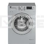 Стиральная машина Beko WSRE6512ZSS серебристый, загрузка фронтальная 6 кг, 1000 об/мин., класс: А, фото 1