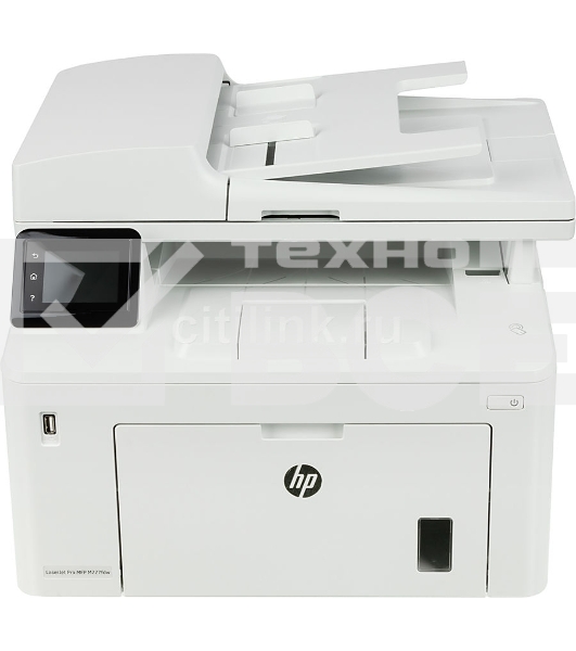 МФУ лазерный HP LaserJet Pro MFP M227fdw (G3Q75A), A4, ч/б, печ. до 28 стр/мин., скан. до 15 стр/мин., 1200 x 1200 dpi, USB, RJ-45, Wi-Fi, Air Print