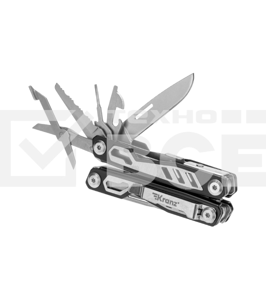 Мультитул KRANZ KR-12-4947-2 14 в 1, 155мм