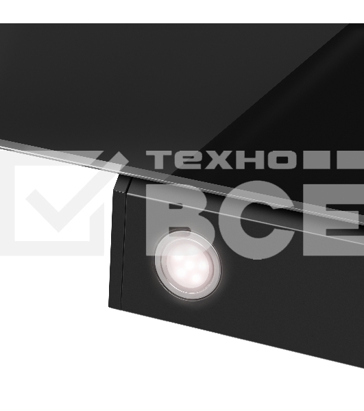 Кухонная вытяжка Maunfeld EAGLE 850 90 Glass Black
