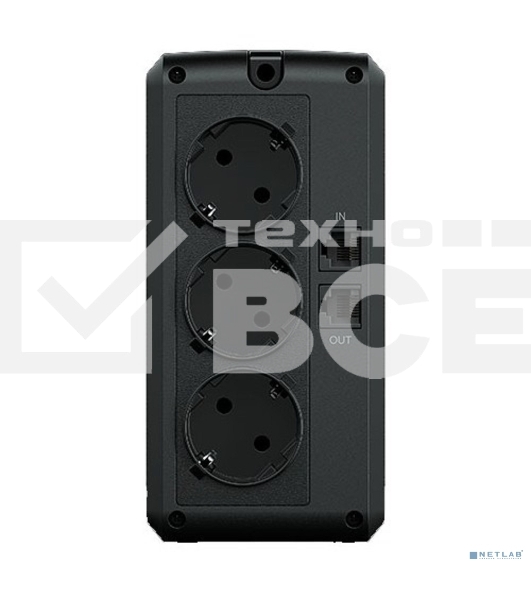 Источник бесперебойного питания CyberPower Line-Interactive UT850EG, 850VA/425W, USB/RJ11/45, (3 EURO)