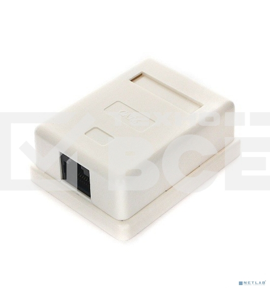 Розетка NA216 RJ-45 кат.6 внешняя 1 порт, 110&Krone