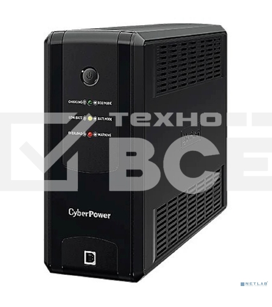Источник бесперебойного питания UPS CyberPower UT1200EG Line-Interactive 1200VA/700W USB/RJ11/45/Dry Contact (4 EURO)