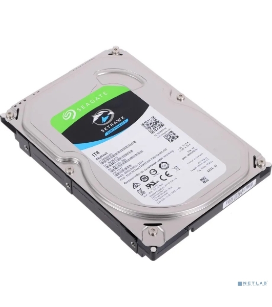 Жесткий диск Seagate 1Tb 5900rpm Original SATA-III ST1000VX005 Video Skyhawk 64Mb 3.5'
