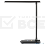 Настольный светильник NLED-502-11W-BK ЭРА Б0057195 светодиодный черный, выбор цвет температуры, три уровня яркости, фото3