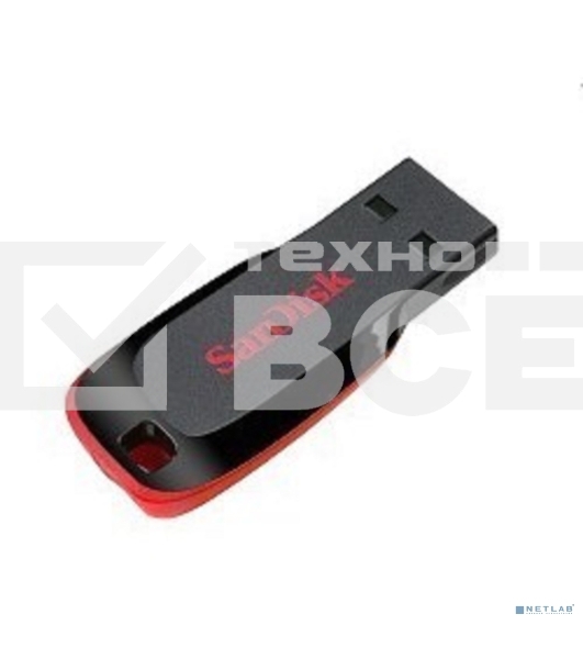 Флеш диск Sandisk 16Gb Cruzer Blade SDCZ50-016G-B35 USB2.0 черный