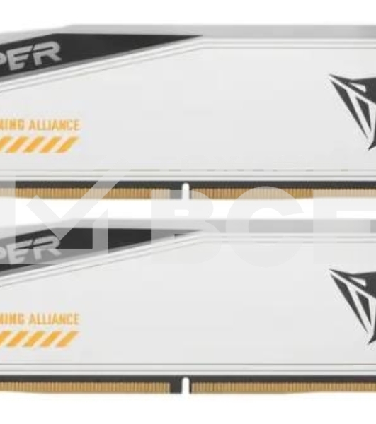 Оперативная память Patriot Viper Elite 5 TUF Gaming, DDR5, 48GB (2x24 GB), 6000 MHz, CL36, радиатор, RGB, белый